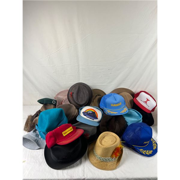 Vintage Men & Women's Hats