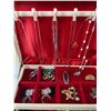 Image 9 : Vintage Costume Jewelry & Box