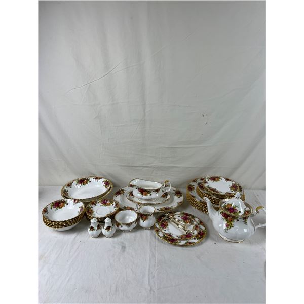 Royal Albert "Old Country Rose" Bone China Set