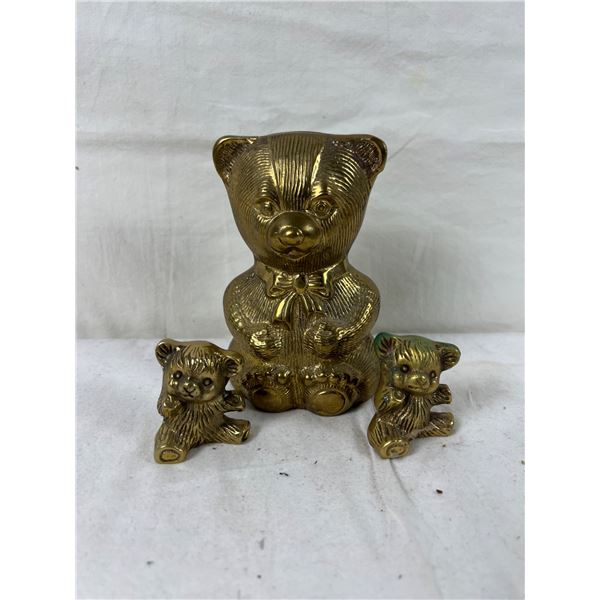 Brass Bear Bank