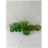 Image 1 : Vintage Green Glassware