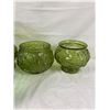 Image 3 : Vintage Green Glassware