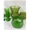 Image 4 : Vintage Green Glassware