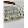 Image 5 : Vintage Glass Bar Set With Caddy