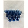 Image 1 : Blue Glass Goblets