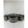 Image 1 : Galvanized Buckets