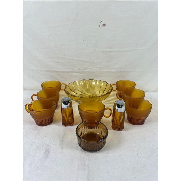 Duralex Amber Glassware