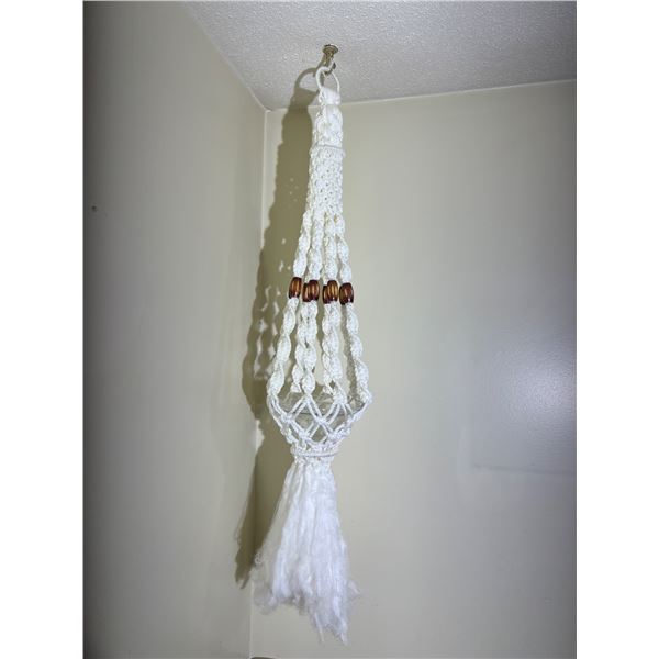 Ropework Hanging Planter