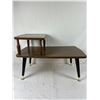 Image 1 : Mid-Century Modern Two-Tier End Table