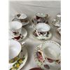 Image 7 : Assorted Bone China Teacups