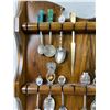 Image 5 : Silver Plated Collectors Spoons & Hanger