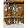 Image 7 : Silver Plated Collectors Spoons & Hanger