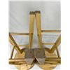 Image 7 : Pair of 24" Wooden Stools