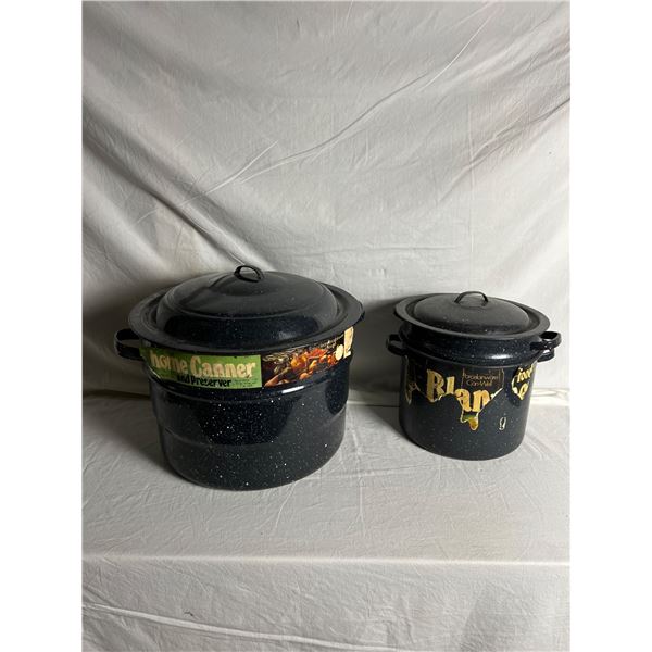 Graniteware Canning Pots