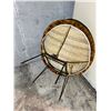 Image 4 : Vintage Adjustable Wicker Moon Chair