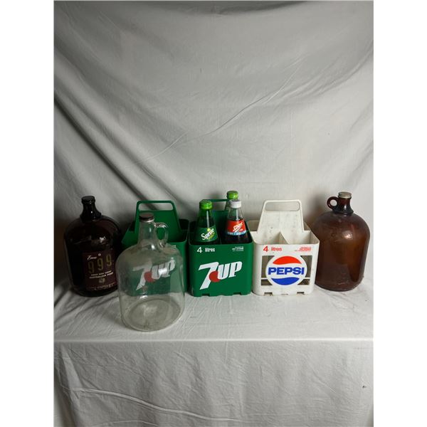 Vintage Pop & Alcohol Bottles