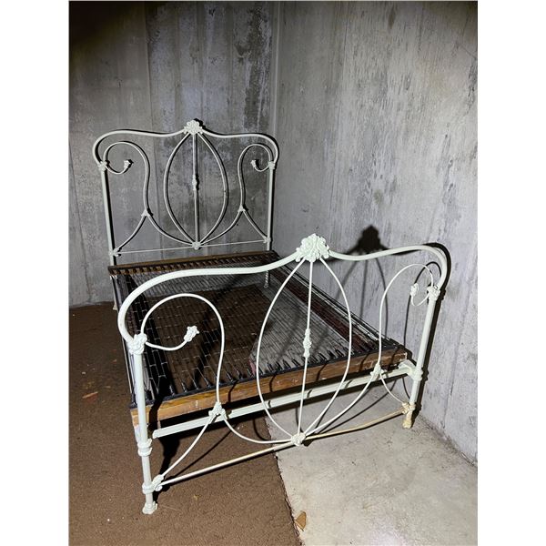 Elegant Vintage Iron Bed Frame