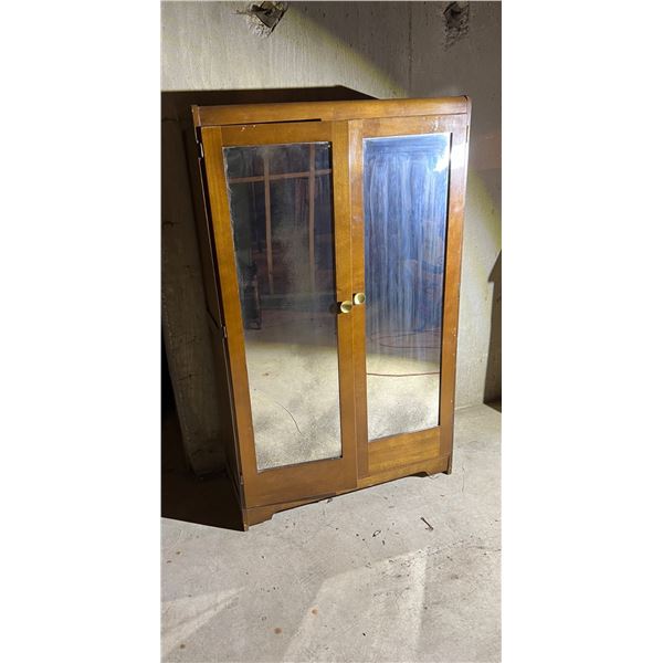 Vintage Mirrored Cabinet