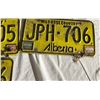 Image 3 : Vintage Alberta License Plates