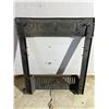 Image 4 : Cast Iron Brass Trimmed Fireplace Insert