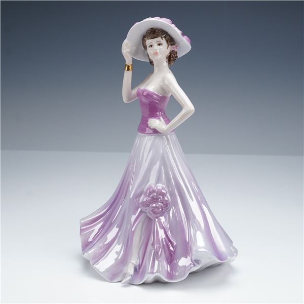 Coalport Porcelain Figurine, Ladies of Fashion Carol