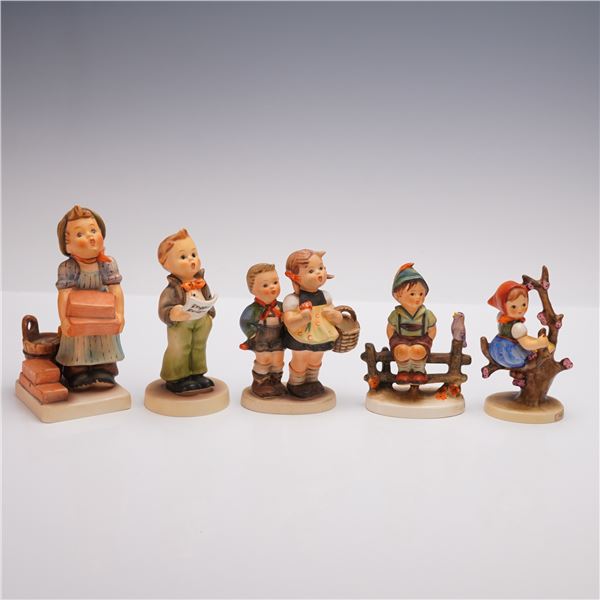 5pc Goebel Hummel Childhood Figurines