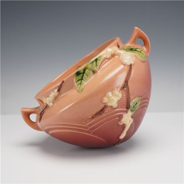 Roseville Pottery Hanging Basket, Snowberry