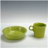 Image 4 : Fiesta Chartreuse Dinnerware Set, 4 Piece Place Setting