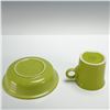 Image 5 : Fiesta Chartreuse Dinnerware Set, 4 Piece Place Setting