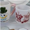Image 2 : 15pc Vintage Assorted Hand Painted Dinnerware