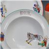 Image 3 : 15pc Vintage Assorted Hand Painted Dinnerware