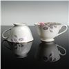 Image 2 : 8pc Porcelain Pink Rose Tea Cups and Saucers, Made in Japan