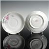 Image 5 : 8pc Porcelain Pink Rose Tea Cups and Saucers, Made in Japan
