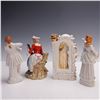 Image 1 : 4pc Rococo-style Hand-Painted Japanese Porcelain Figurines