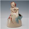 Image 5 : 3pc Block Pottery Lady Planters