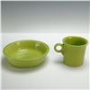 Image 4 : Fiesta Chartreuse Dinnerware Set, 4 Piece Place Setting