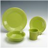 Image 1 : Homer Laughlin Ceramic Tableware Set, Fiesta Chartreuse