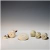 Image 3 : 9pc Rose Design Pottery Tea Service Items