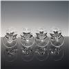 Image 3 : 4pc Waterford Crystal Sheila Claret Wine Glasses