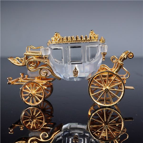 Swarovski Journeys Crystal Figurine, Carriage, Travels through Time