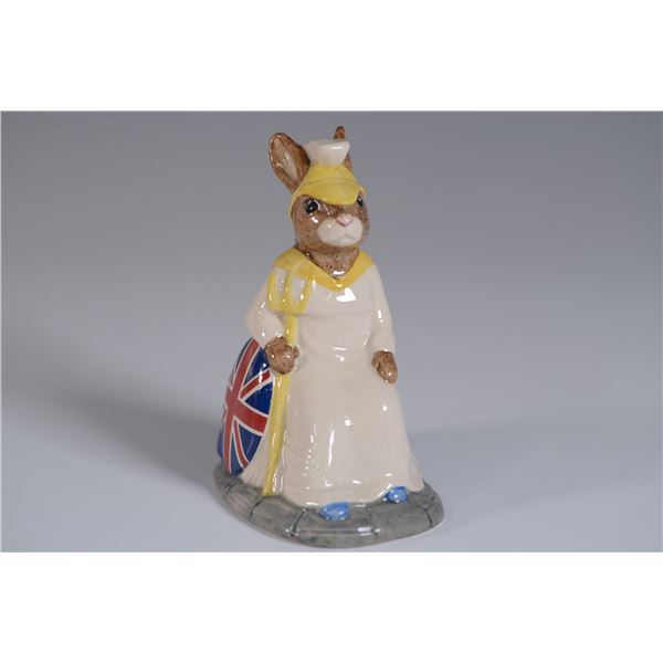 Royal Doulton Bunnykins Figurine, Britannia DB219