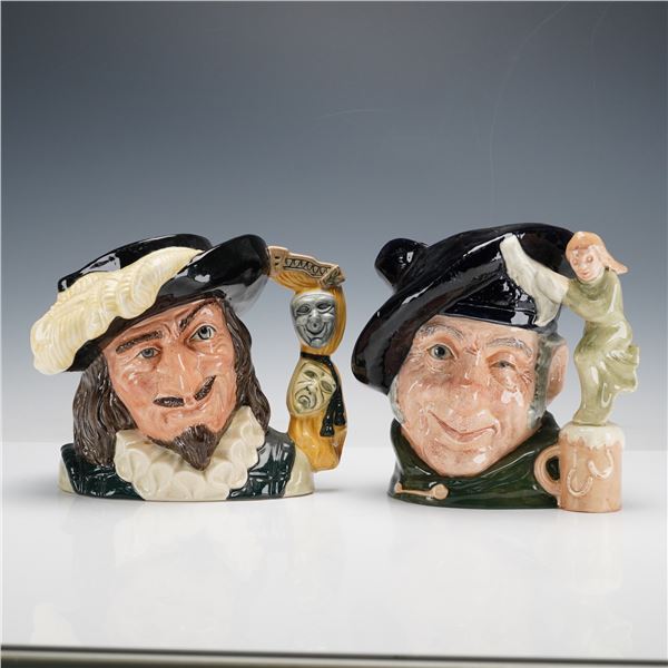 2pc Royal Doulton Large Character Jugs, Tam O'Shanter & Scaramouche