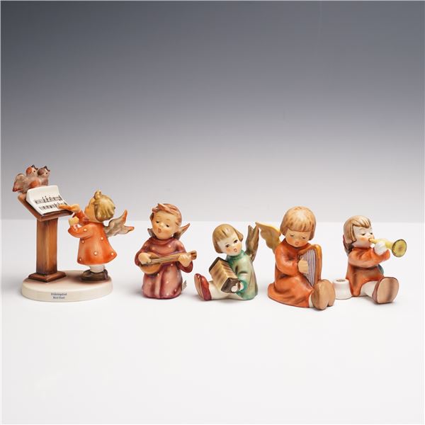 5pc Goebel Hummel Musical Angel Figurines