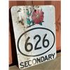 Image 2 : Alberta Highway 626 Secondary Route Sign