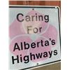 Image 2 : Alberta 'Caring for Alberta s Highways' Sign (Variant)