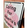 Image 2 : Vintage Pink Alberta Highways Sign