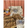 Image 2 : Vintage Feed & Fur Auction Burlap and Poly Bags
