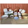 Image 2 : Vintage Enamelware Kitchen Lot