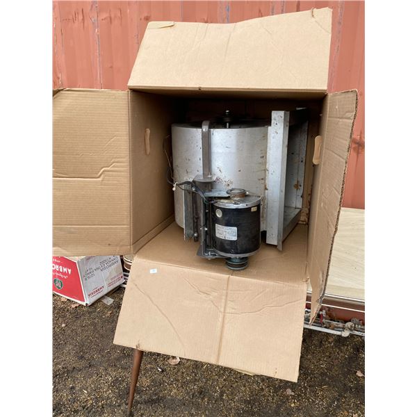 Commercial Blower Motor Assembly Untested