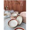 Image 5 : Vintage Pink & Cream Dishware Lot